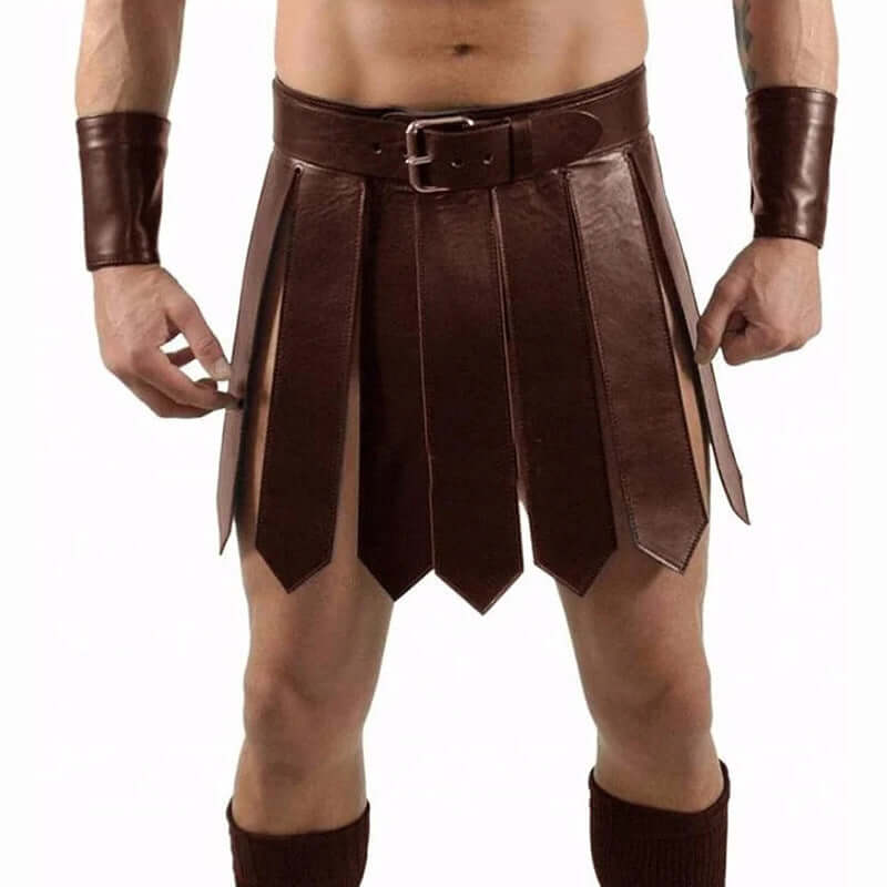 Cosplay Leather Skirt