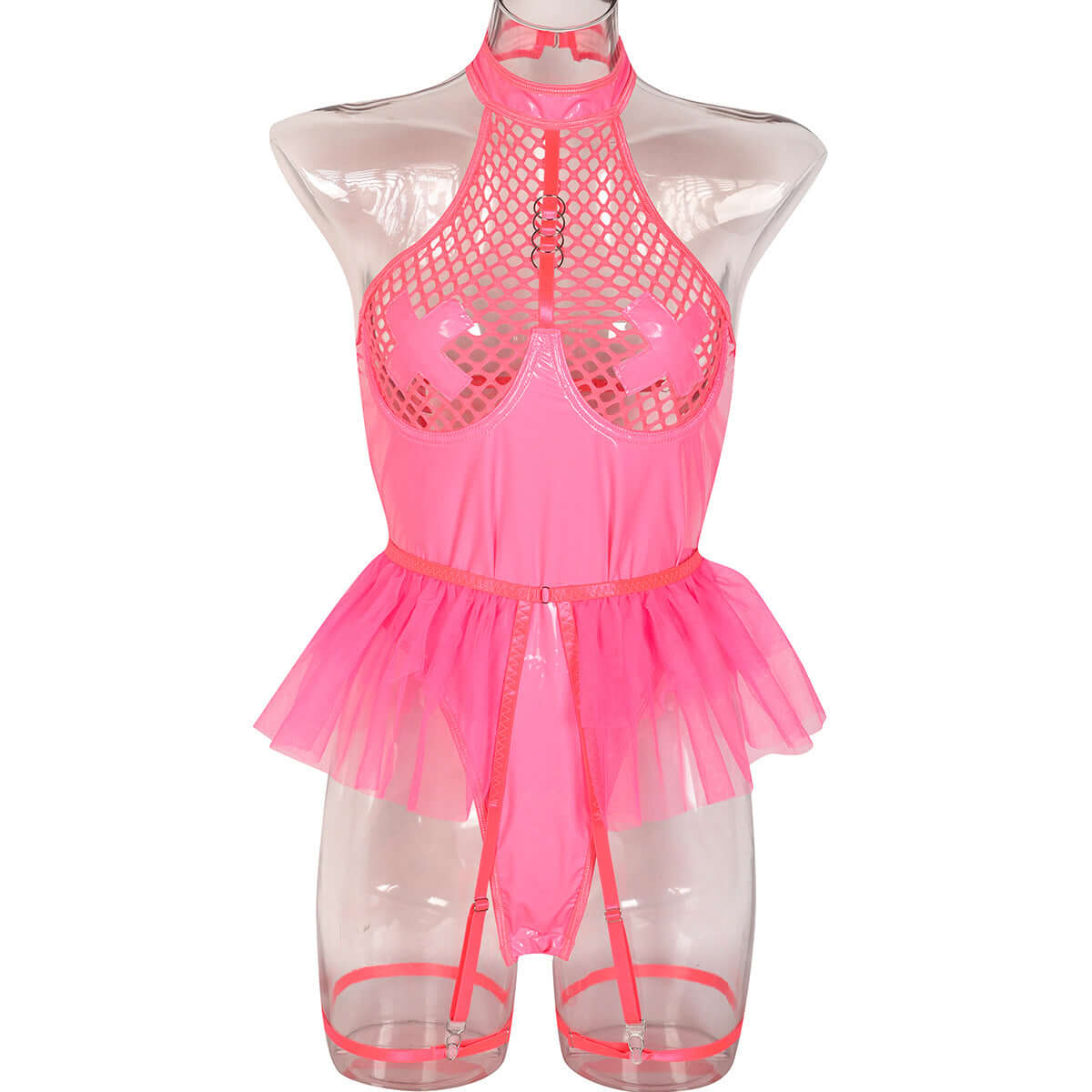Kinks X-OUT Halter Bodysuit Set