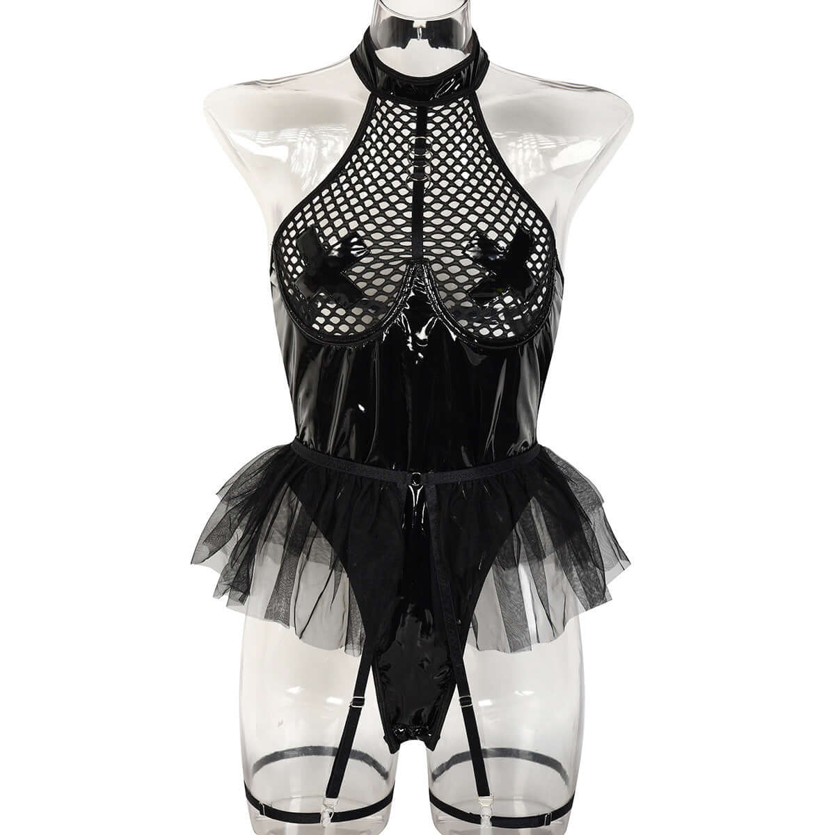 Kinks X-OUT Halter Bodysuit Set