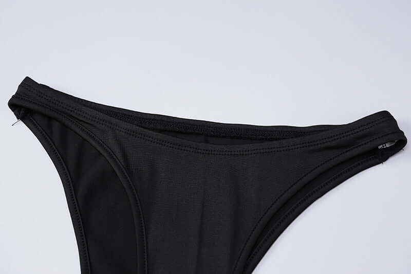 Halter See-through Under Bust Bikini