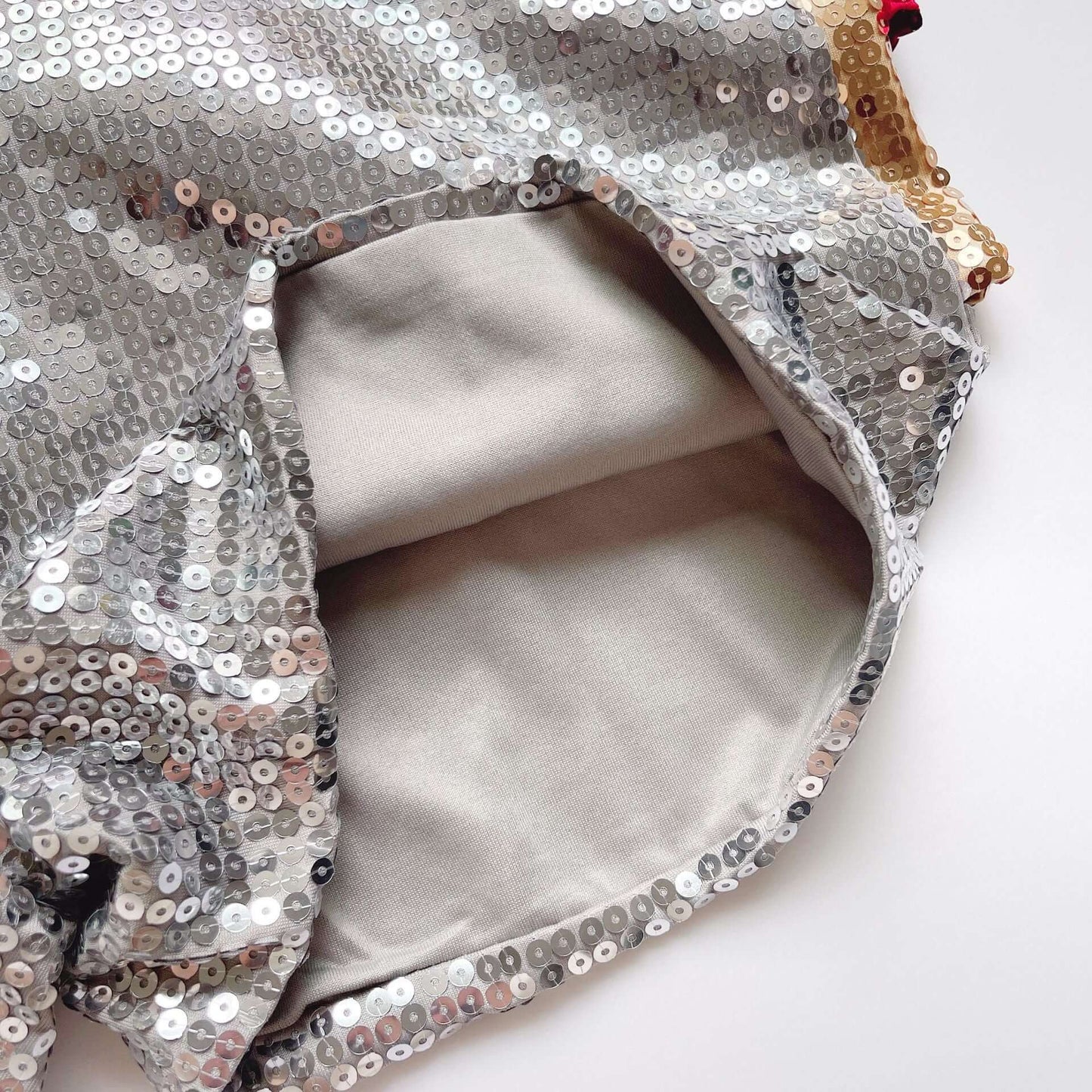 High Waist Sequined Shorts