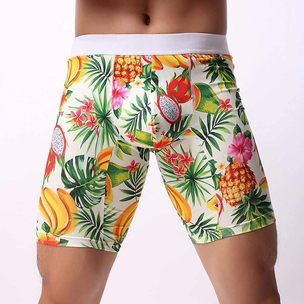 Long Tropical Boxer Briefs