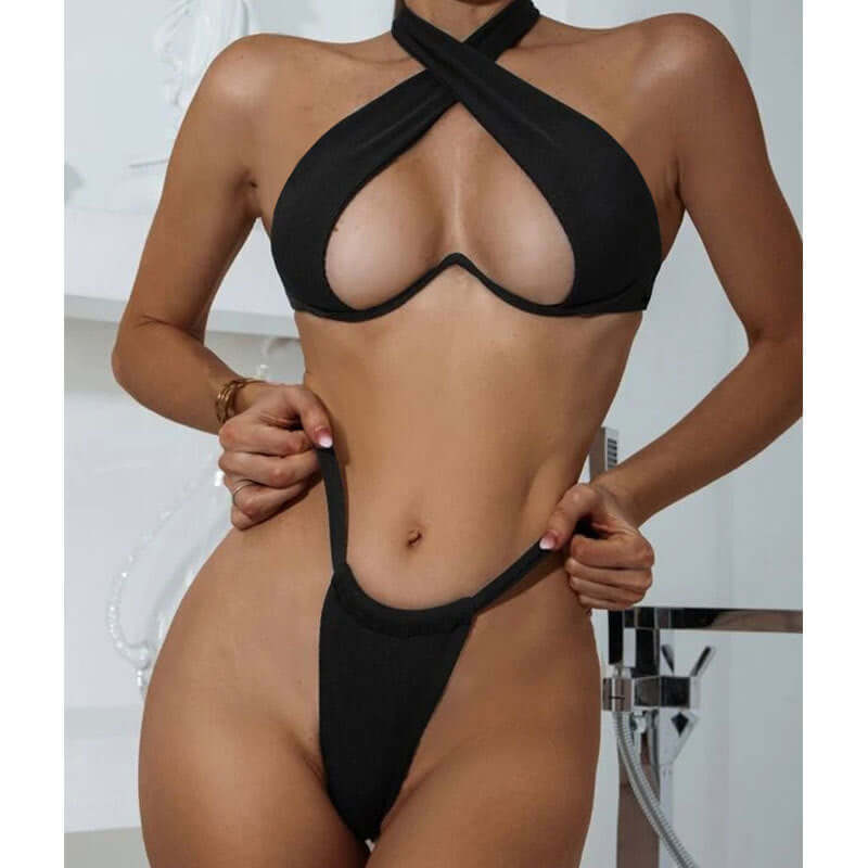Cross Bust Bikini