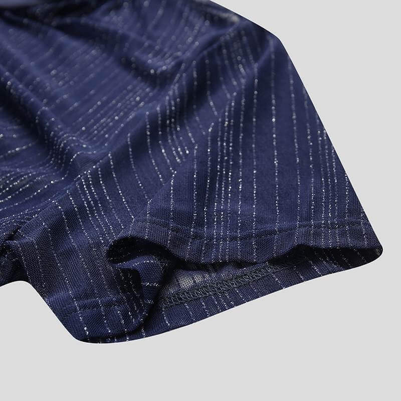 Men's Mesh Shimmer Tee