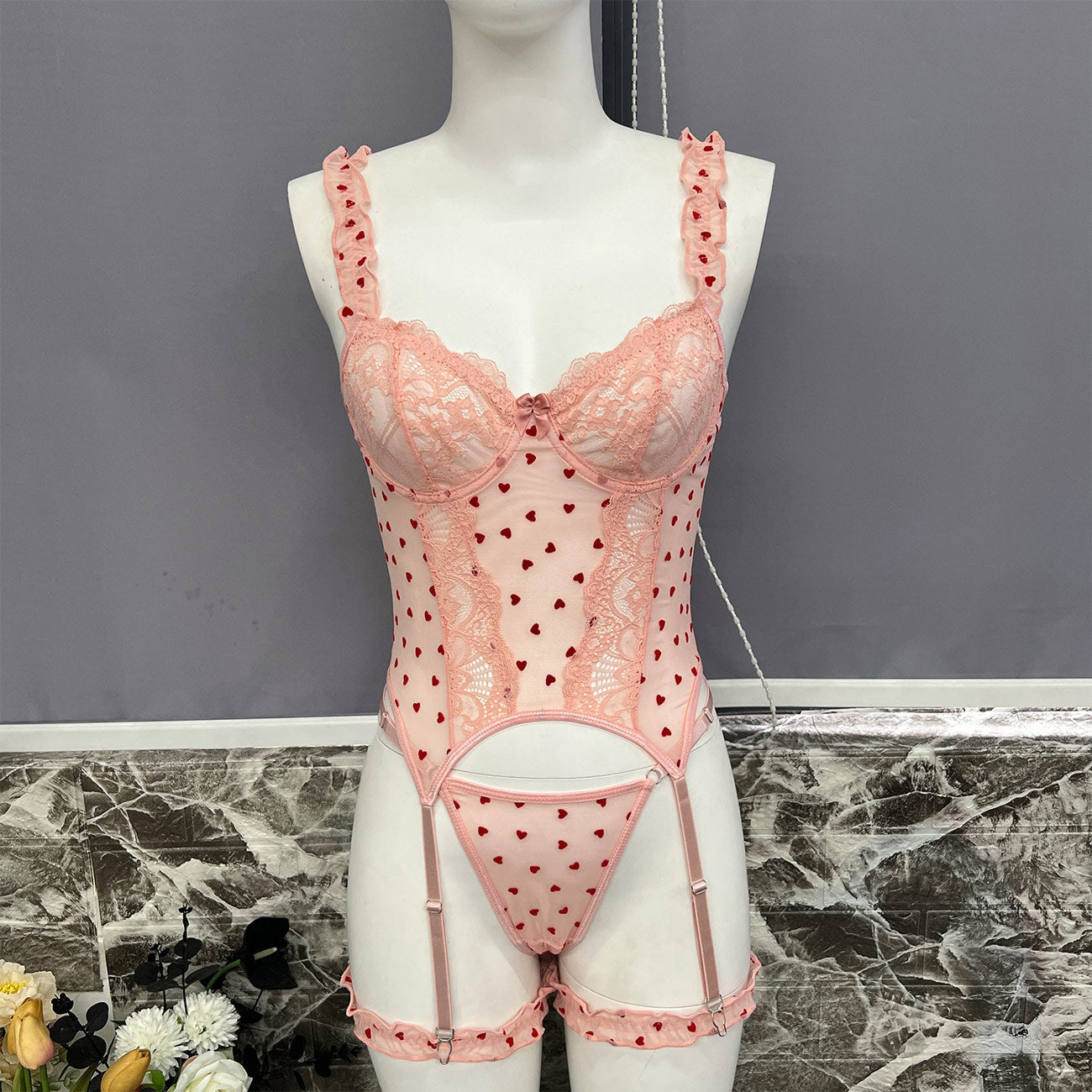 Be Mine 4 Piece Plush Set