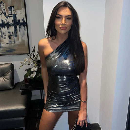 Vicky One Shoulder Cocktail Dress