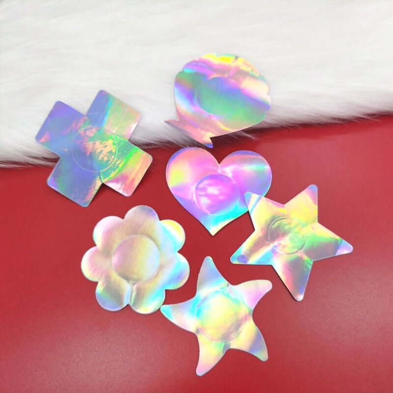 Sexy Iridescent Waterproof Disposable Pasties