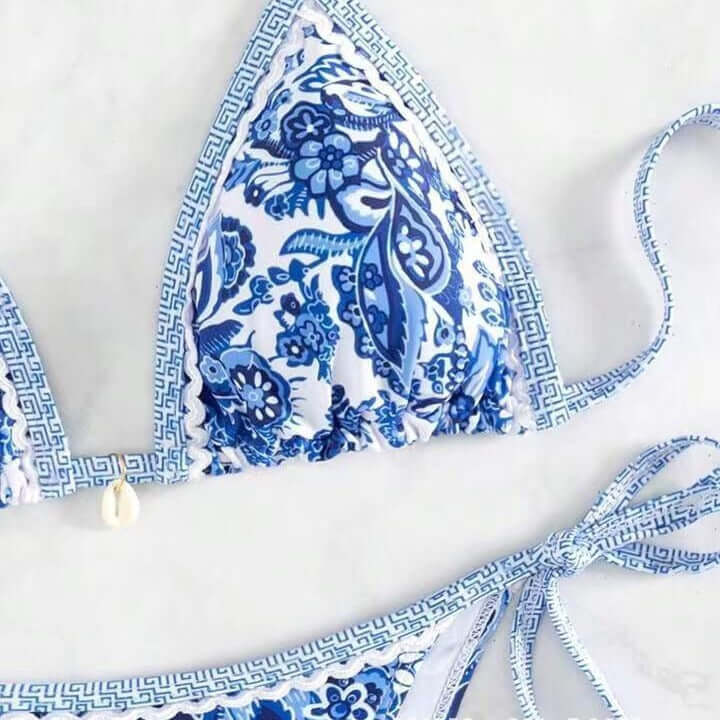 Porcelain Vibed Cheeky Bikini