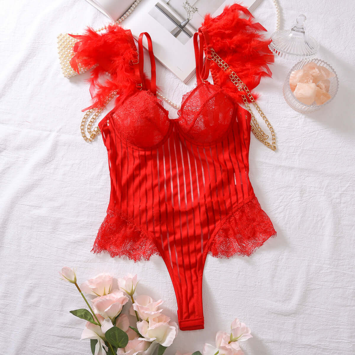 Flyaway Chain Bodysuit