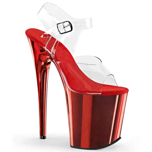 Platform Transparent Upper High Heels