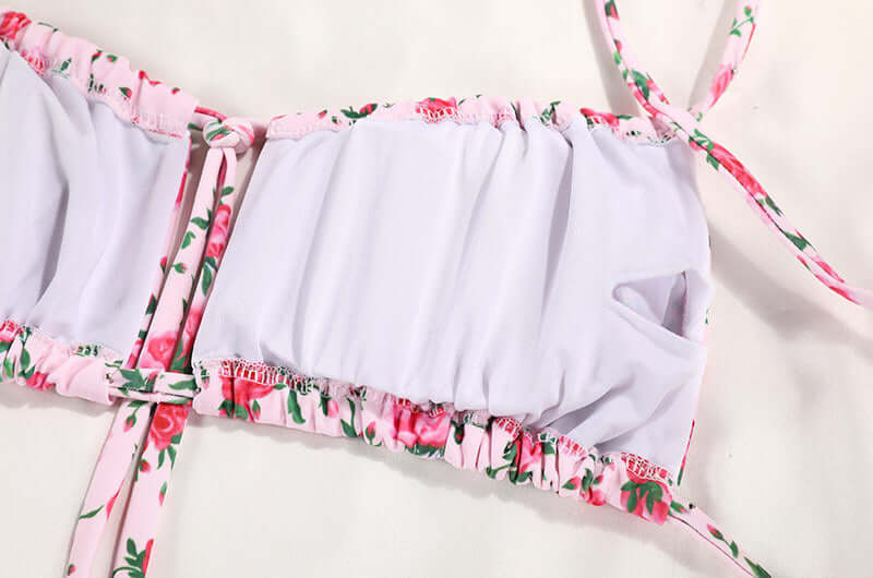 Double Bust Tie Cheeky Bikini