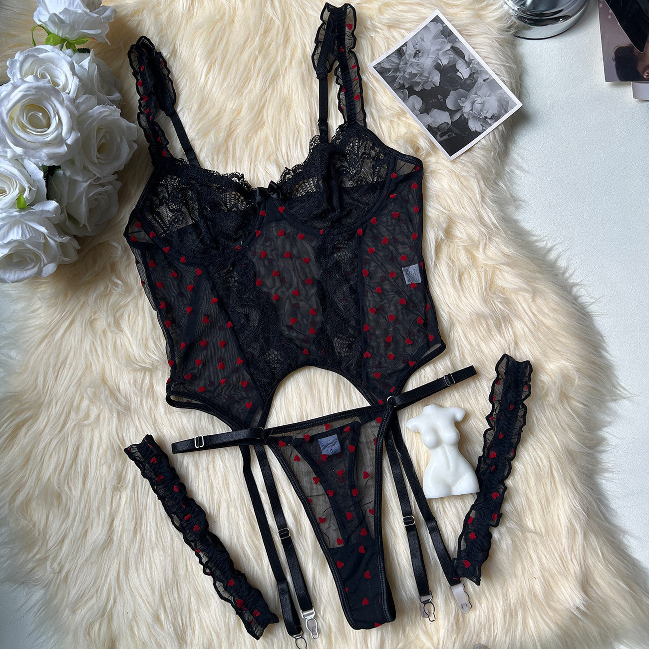Be Mine 4 Piece Plush Set