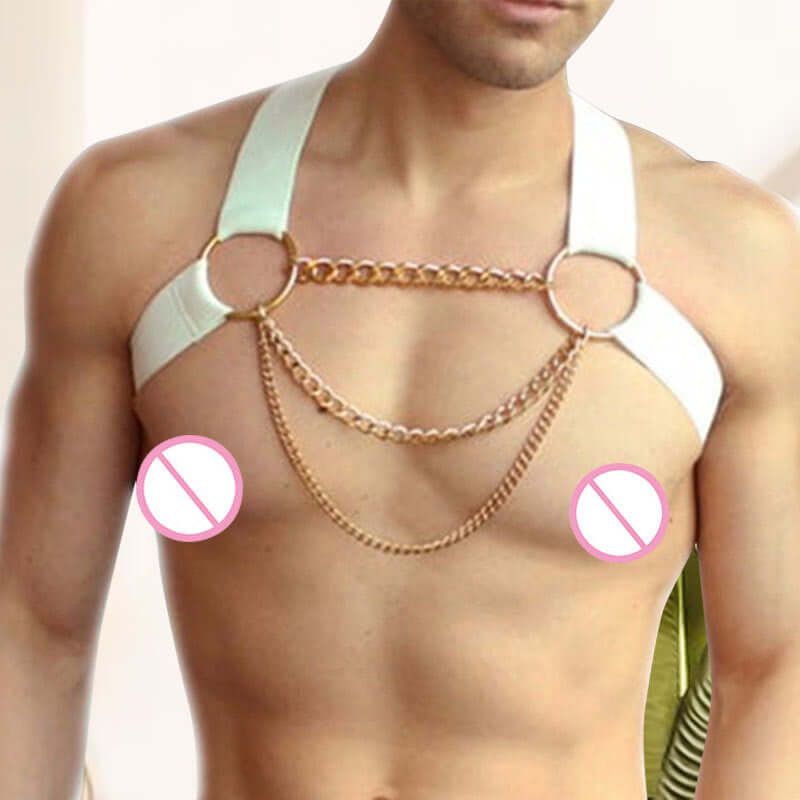 Men's Elastic Band Clothing Accessories Adjustable Shoulder Strap