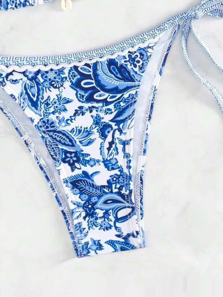 Porcelain Vibed Cheeky Bikini