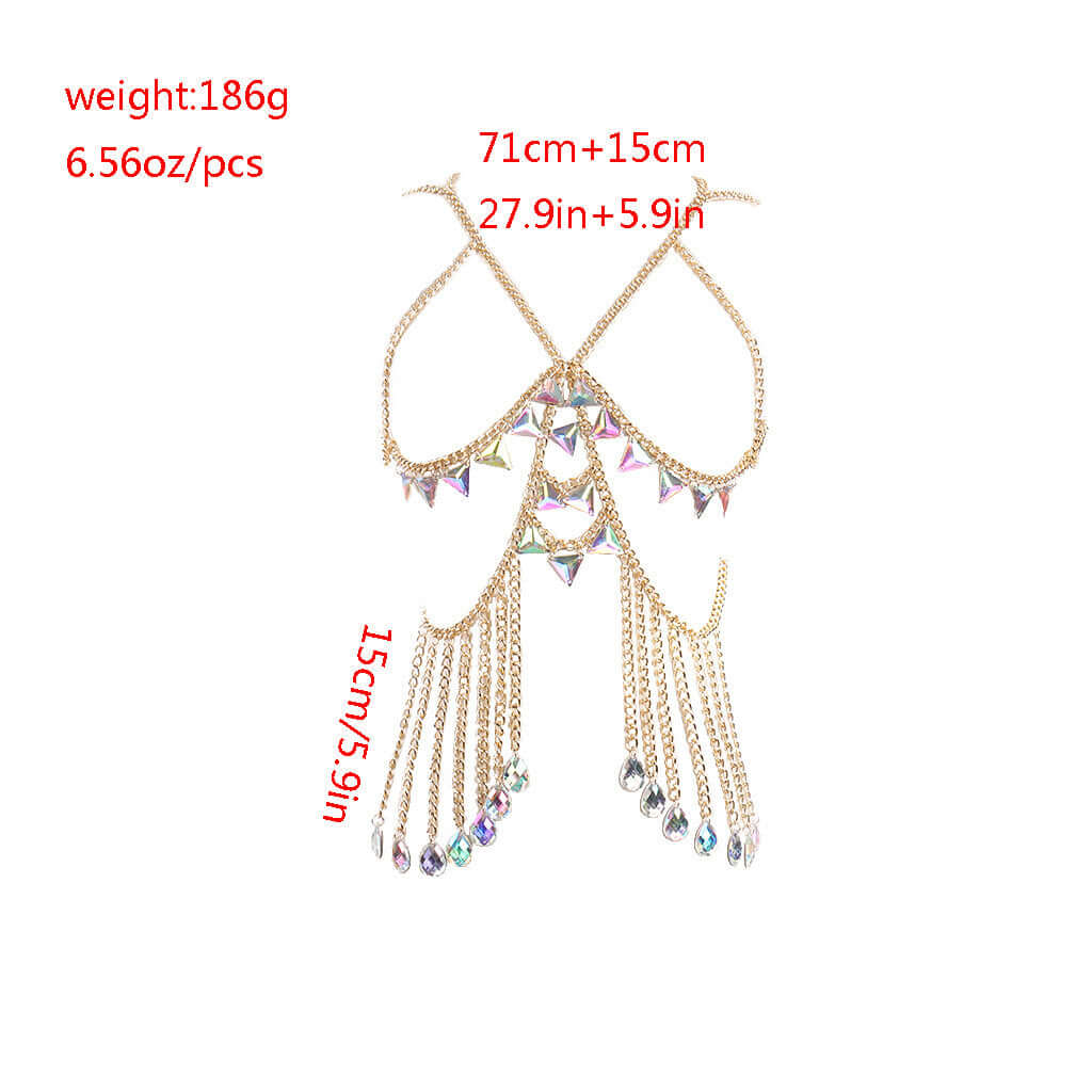 Celestial Sparkle Body Chain