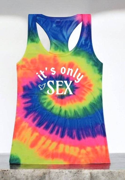 Women's Tie Dye Racerback Tank