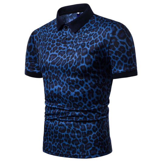 Leopard Print Polo