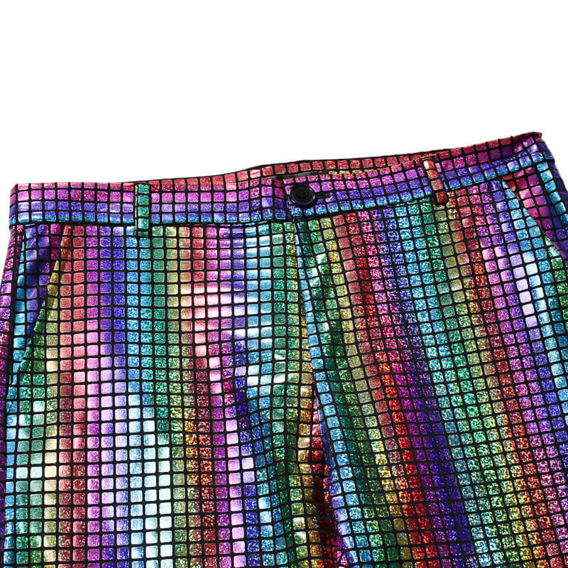 Metallic Dress Slacks