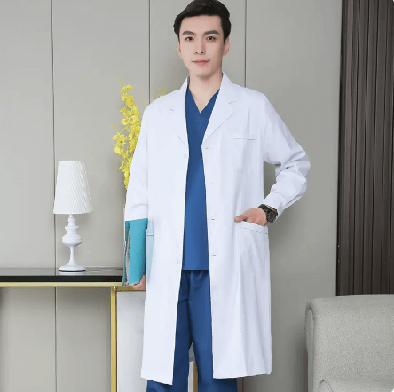 Long Sleeve, Mens, Doctor/Nurse Coat