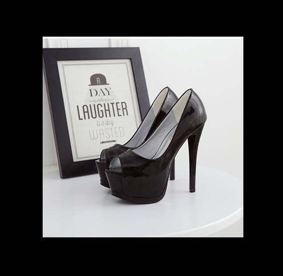 Sky High Heels (Black or White)