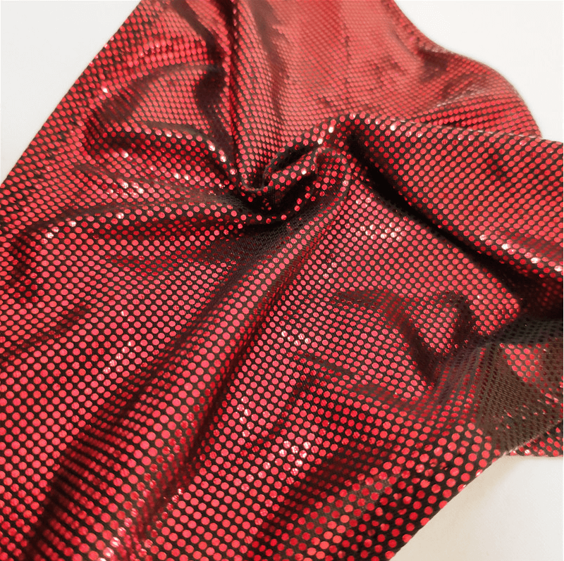 Metallic Red Backless One-peice