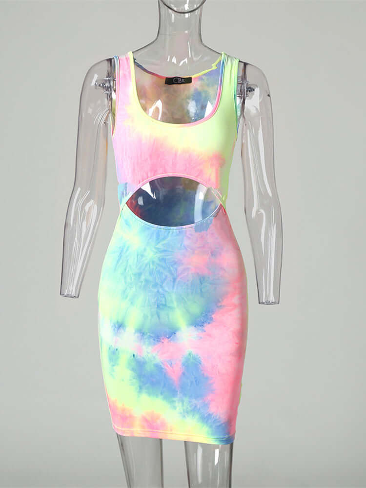 Tie Dye Summer Dress