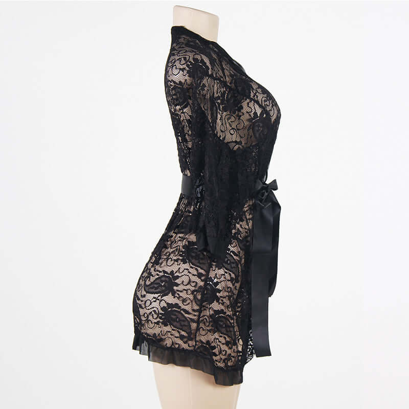 Plus Size Lace Nightgown
