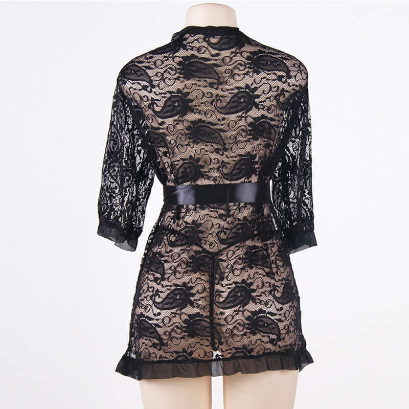 Plus Size Lace Nightgown