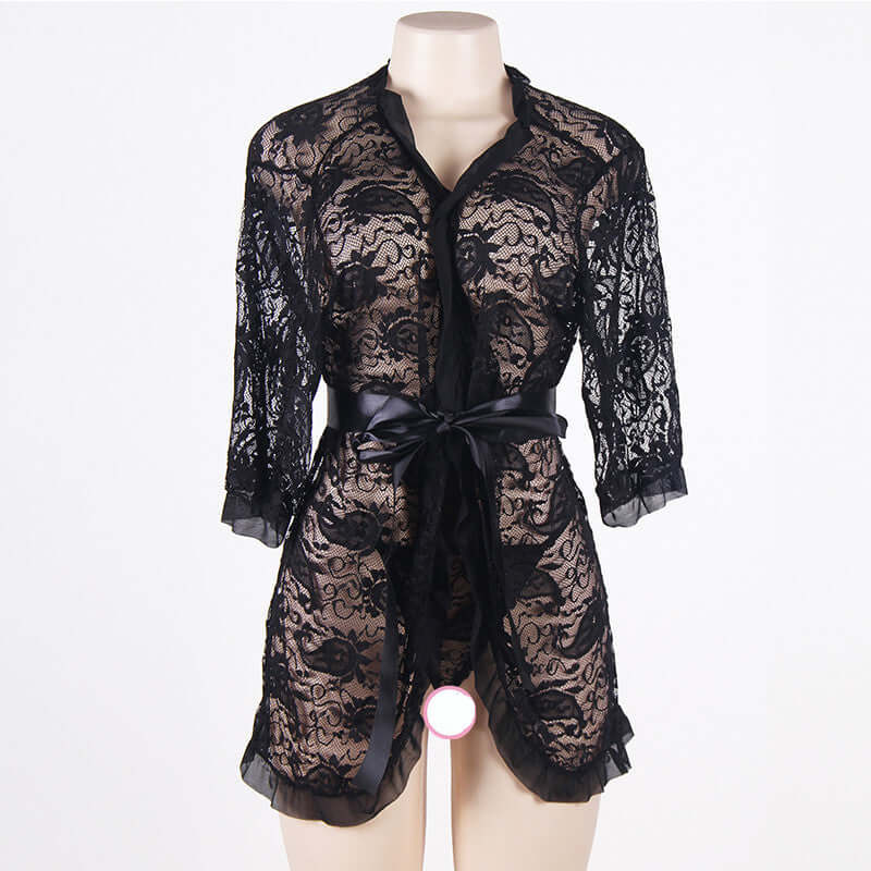 Plus Size Lace Nightgown
