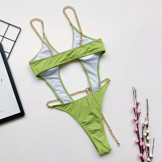 Backless One-piece Swimsuit