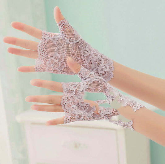 Stretch Lace Gloves