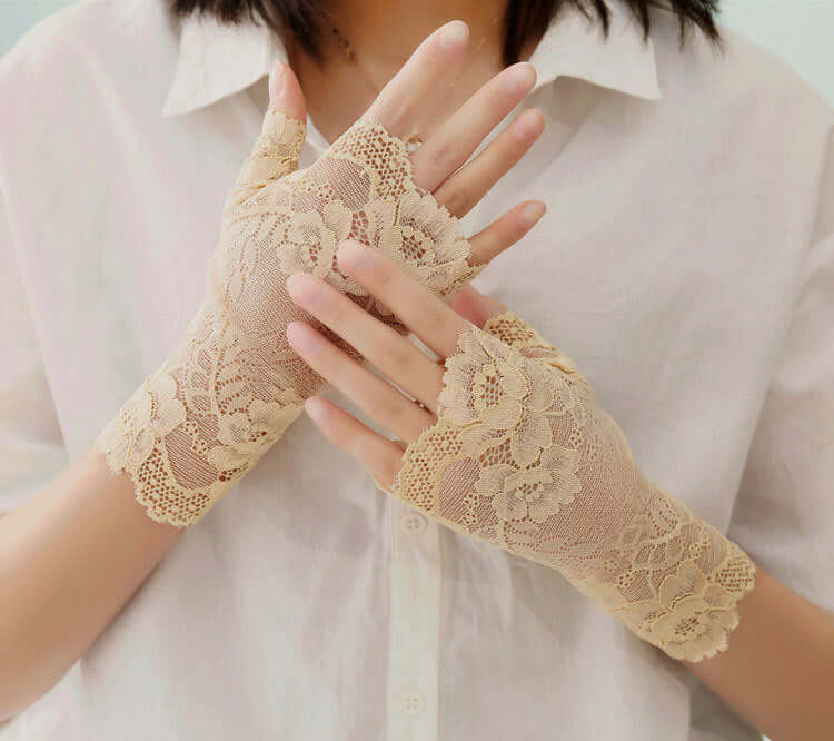 Stretch Lace Gloves