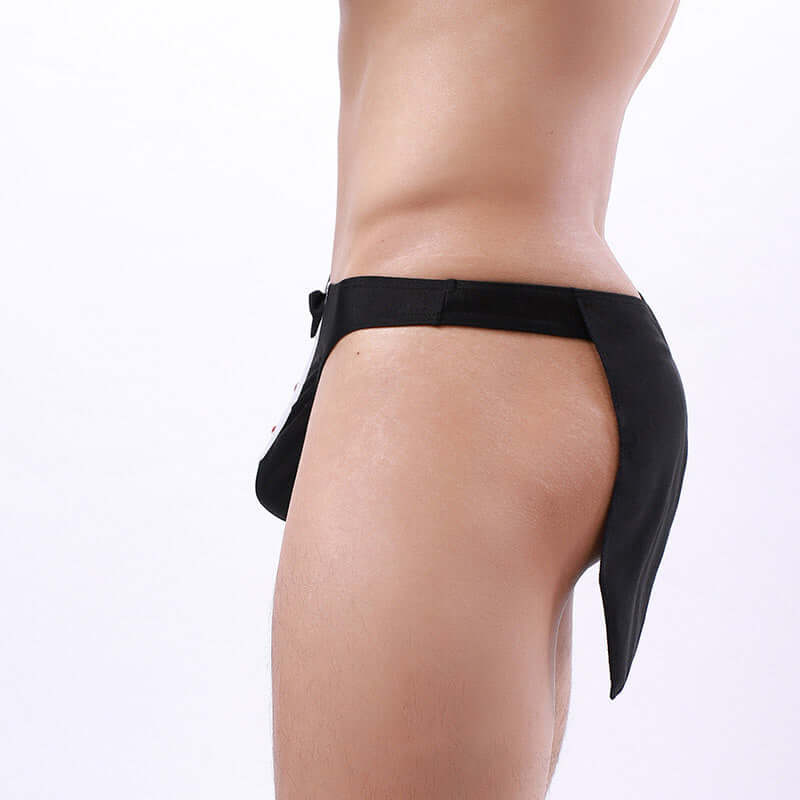 Butler or Tux with Butt Flap(Black or Red)