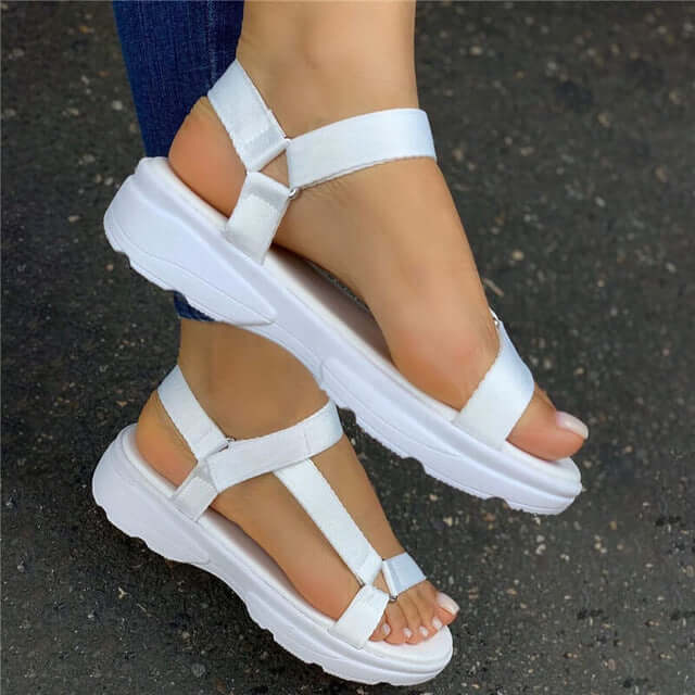 Bright Fish Mouth Sandals