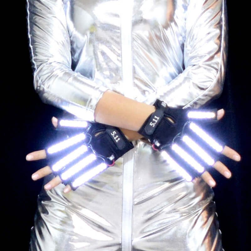 Finger LED gloves