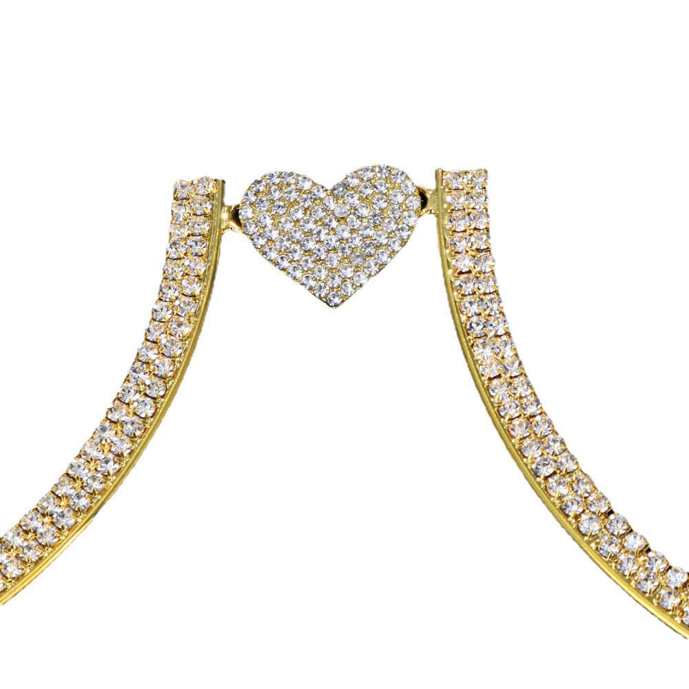 Full Diamond Chest Chain