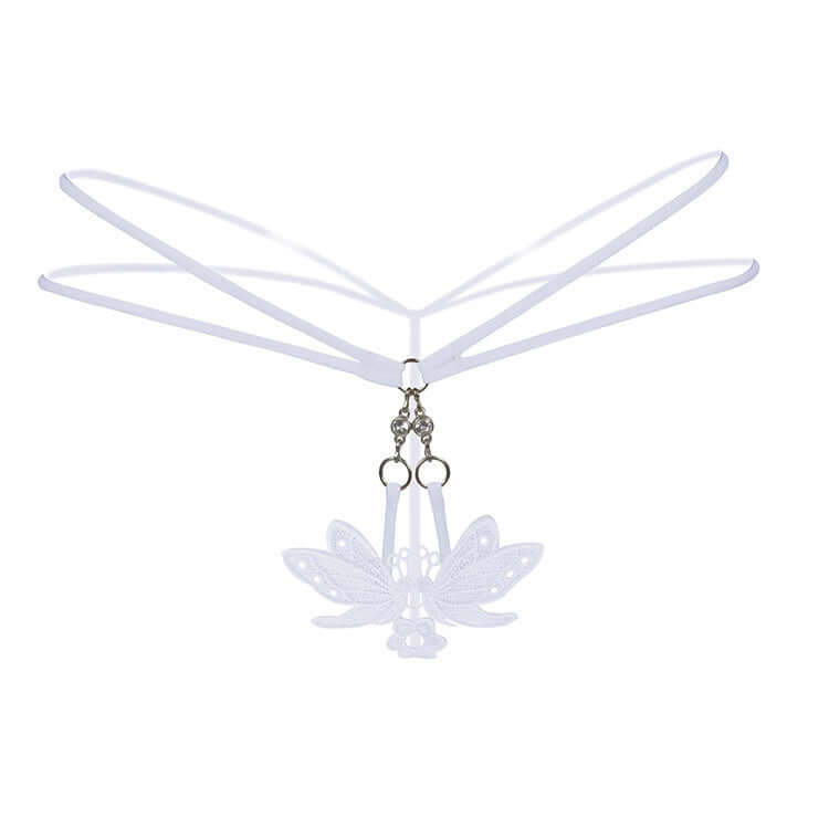 Dragonfly Embroidery Metal Buckle