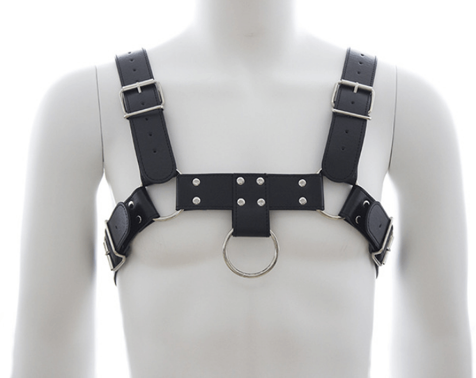 Men's Restraint Leather Harness