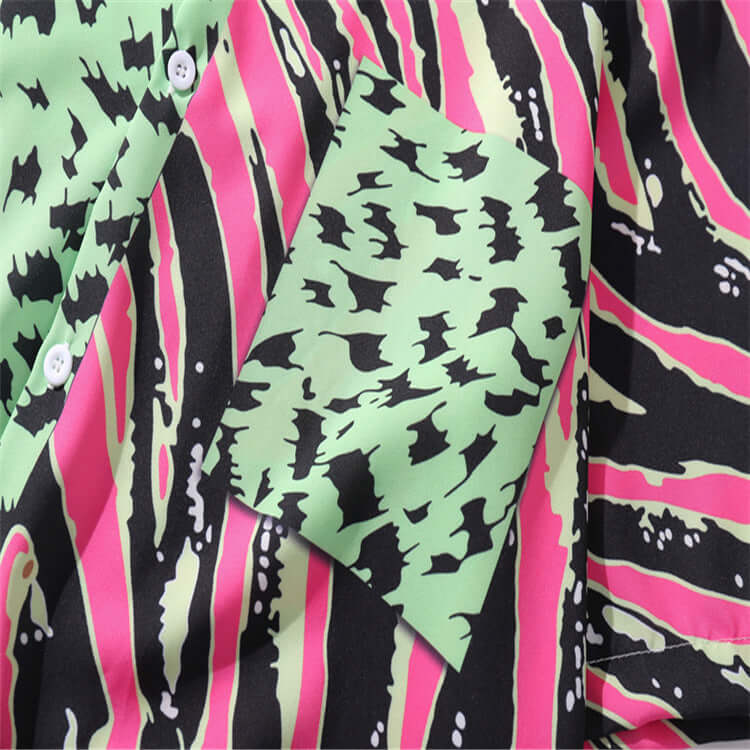 Vintage Leopard Button Up