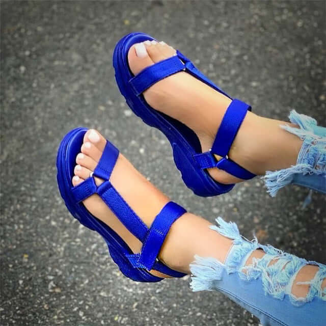 Bright Fish Mouth Sandals