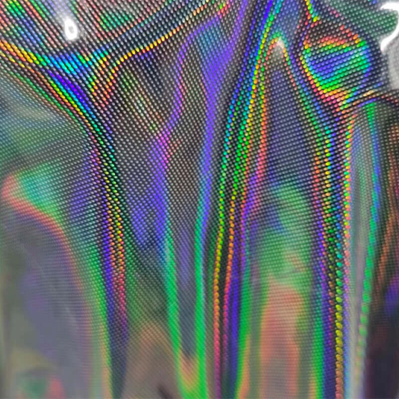 See Through Metallic Mini Skirt