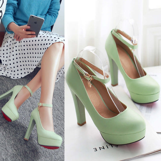 Sexy Platform Thick High Heels