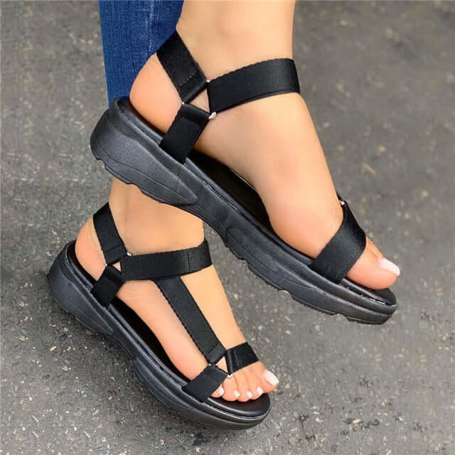 Bright Fish Mouth Sandals