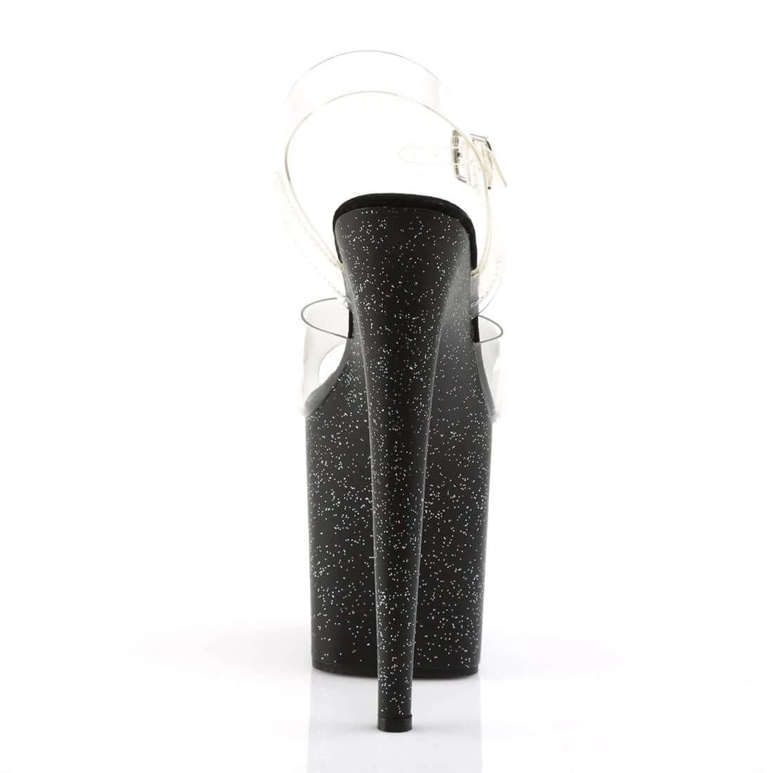 Dot Glitter Platform Stiletto Heels