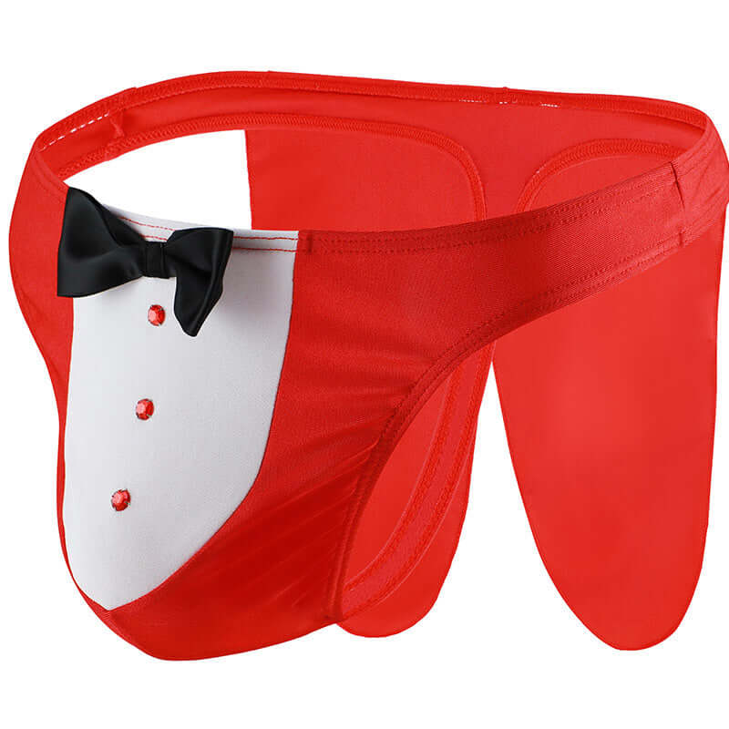 Butler or Tux with Butt Flap(Black or Red)