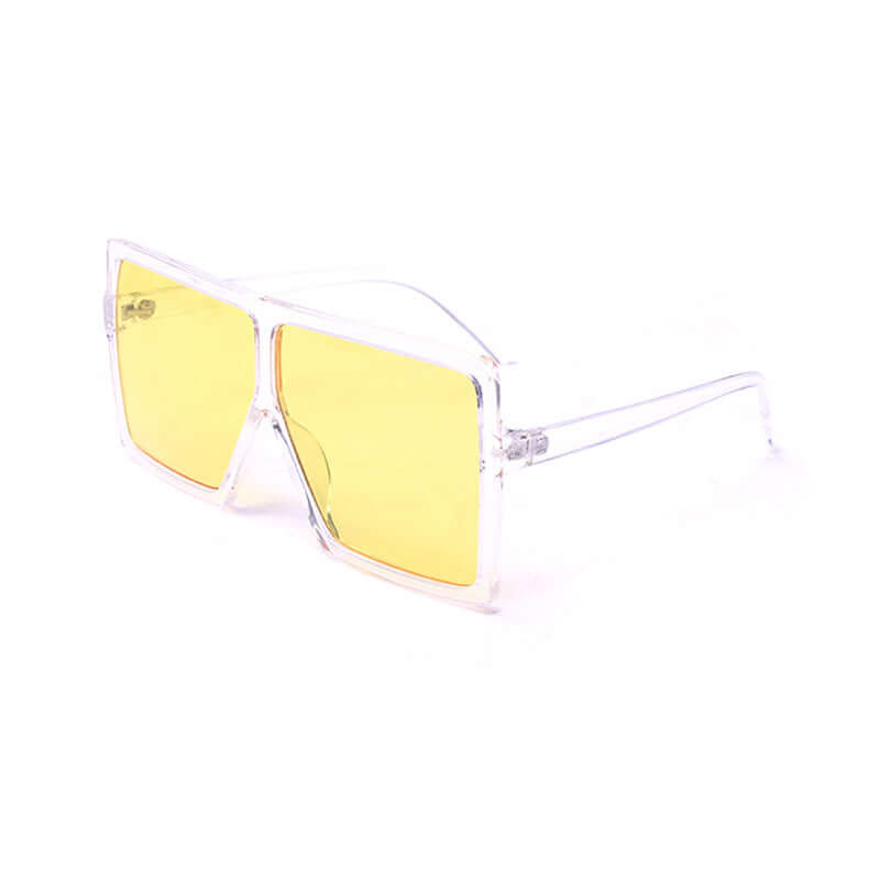 Retro Large Square Frame Sunglasses