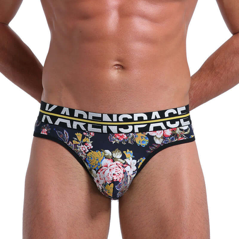Men's Breathable Printed Underwear