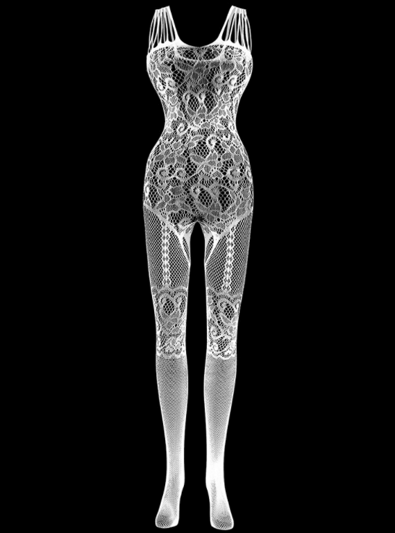 Jacquard One Piece Bodysuit