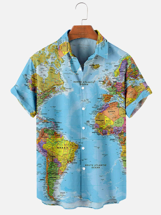 Map Series Short-sleeved Shirt
