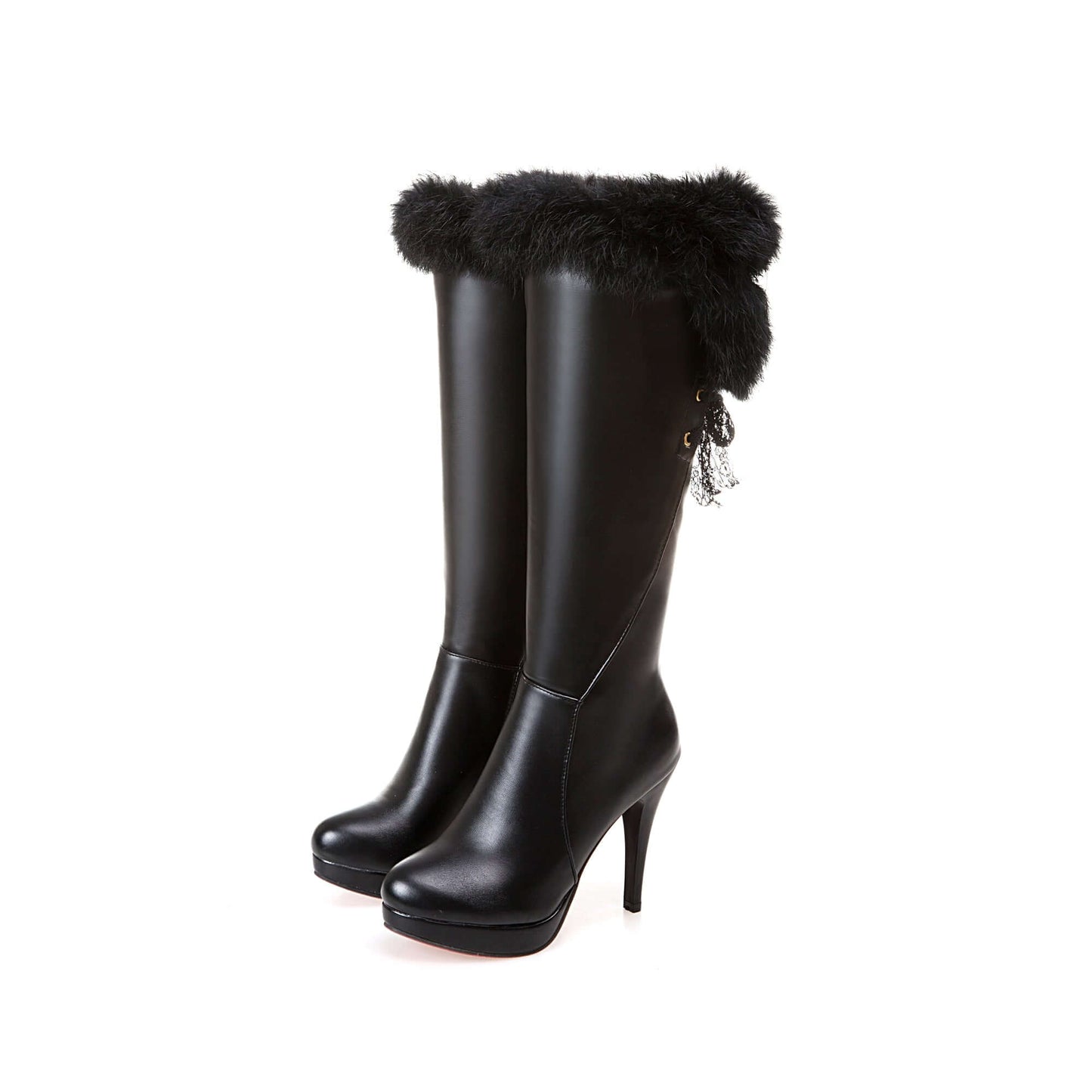 PU Knight Boots